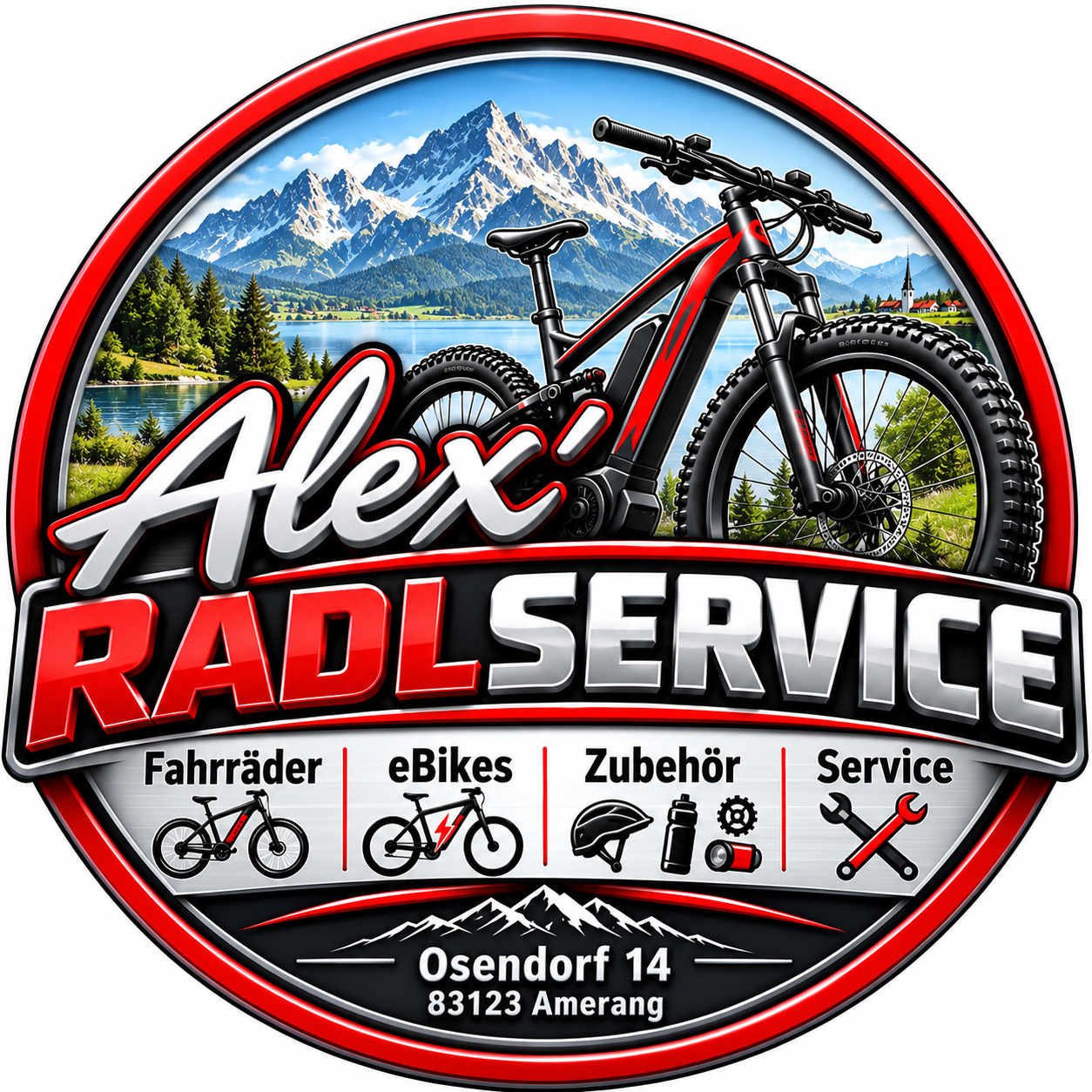 Alex Radlservice – Fahrräder, eBikes, Zubehör und Service